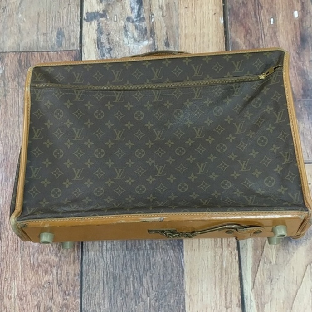 Louis Vuitton Hanging Garment Bag 1970's Vintage - Picture 3 of 10